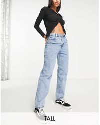 Pimkie - Tall - mom jeans a vita alta - Lyst