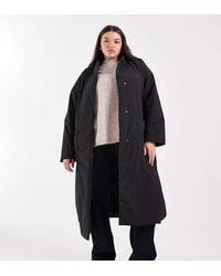 ONLY - Tie Waist Longline Coat - Lyst