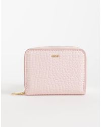 Mango - Croc Effect Small Wallet - Lyst