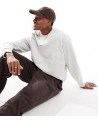 Jack & Jones - Premium – schweres oversize-sweatshirt - Lyst