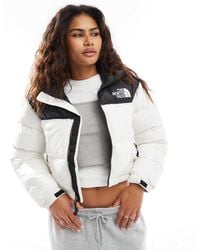 The North Face - Retro Nuptse Short Puffer Jacket - Lyst