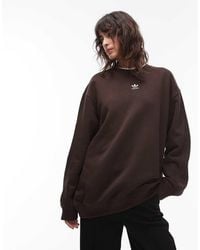 adidas Originals - Essentials Crew Neck Sweatshirt - Lyst