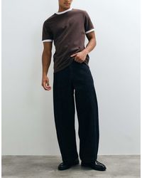 ASOS - Premium Selvedge Barrel Jeans - Lyst