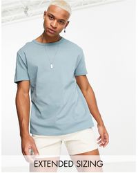 ASOS - – 240 g/m2 – locker geschnittenes t-shirt aus schwerem material - Lyst