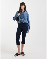 Tommy Hilfiger - Logo Waistband Capri leggings - Lyst