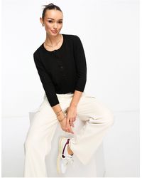 French Connection - Button Up Cardigan - Lyst