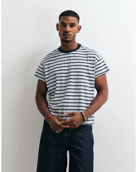 Weekday - T-shirt With Cap Sleeve Detail - Lyst