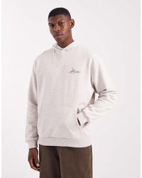 ASOS - Relaxed Hoodie With Print - Lyst