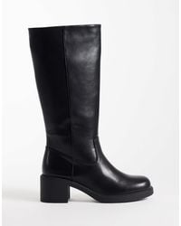 Glamorous - Pull On Knee Boots - Lyst