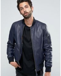 schott bomber jacket leather