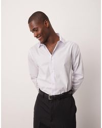 ASOS - – elegantes, leicht zu bügelndes regular fit popeline-hemd - Lyst