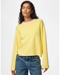 Pieces - Knitted Pullover - Lyst