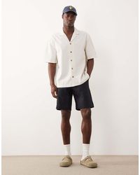 Mango - 100% Linen Slim Fit Shorts - Lyst