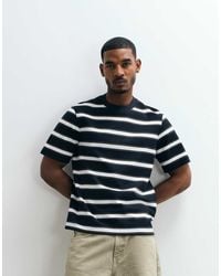 Barbour - Browtop Short Sleeve Striped Relaxed T-shirt - Lyst
