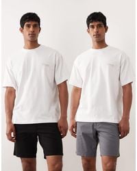 Jack & Jones - 2 Pack Chino Shorts - Lyst