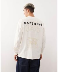 Aape By A Bathing Ape - Boxy Long Sleeve T-shirt - Lyst