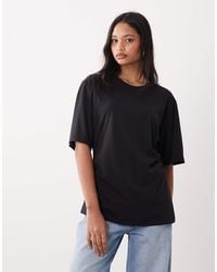 ARKET - T-shirt With Draped Waist Detail - Lyst
