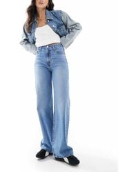 Levi's - Ribcage Wide Leg High Rise Jeans - Lyst