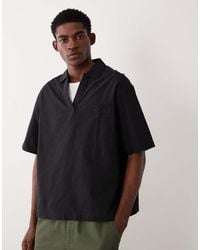 ASOS - Oversized Overhead Textured Shirt - Lyst
