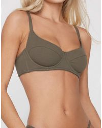 Tezenis - Paris Cotton Cutie Ribbed Balconette Bra - Lyst