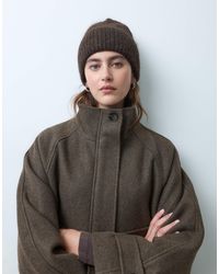 Vero Moda - Flauschige, strukturierte strickmütze - Lyst