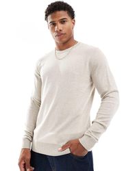 Jack & Jones - Fine Gauge Crew Neck Jumper - Lyst