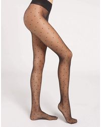 Calzedonia - Sheer Polka Dot Tights - Lyst