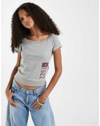 Hollister - Y2k Short Sleeve Raglan T-shirt - Lyst