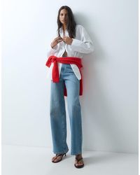 ONLY - Hope High Waisted Wide Leg Jeans - Lyst