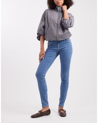 ONLY - Rain Skinny Jeans - Lyst