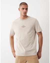 Threadbare - Ringer T-shirt With Graphic Print - Lyst