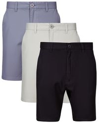 French Connection - 3 Pack Cotton Chino Shorts - Lyst