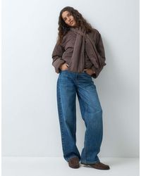 Mango - Teen Puffer Jacket With Removable Scarf - Lyst