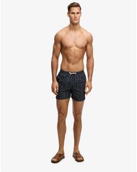 Superdry - Premium Printed 15-Inch Swim Shorts - Lyst