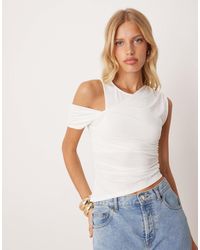 ASOS - – anschmiegsames, drapiertes oberteil - Lyst