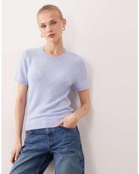 Abercrombie & Fitch - Knitted Skimming T-shirt - Lyst