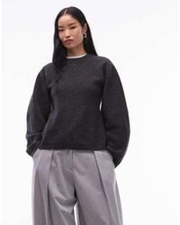 ARKET - Pure Wool Cinched Waist Jumper - Lyst