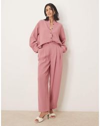 ASOS - Tab Detail Tapered Trousers Co-ord - Lyst