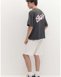 Pull&Bear - – kastiges oversize-t-shirt - Lyst