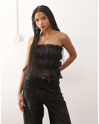 Noisy May - Tuile Bandaue Top - Lyst
