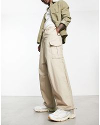 Weekday - Mats Baggy Cargo Trousers - Lyst