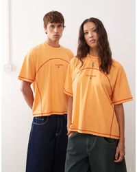 Collusion - T-Shirt With Contrast Stitch - Lyst