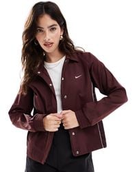 Nike - – streetwear – jacke aus webstoff - Lyst