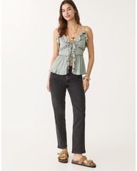 Stradivarius - 1465 Slim-Fit Mom Jeans - Lyst