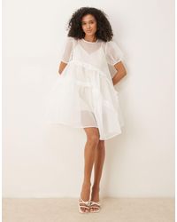 Ghospell - Robe courte à cordon - Lyst
