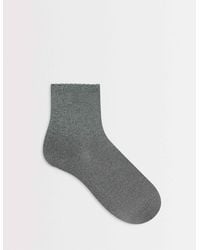 Pieces - Glitter Socks - Lyst