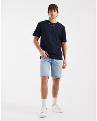 Blend - Denim Slim Fit Shorts - Lyst