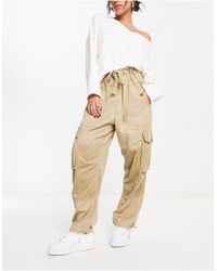 Polo Ralph Lauren - X asos - collaboration exclusive - pantalon cargo en sergé - kaki - Lyst