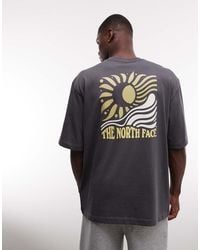 The North Face - Sun Backprint Oversized T-shirt - Lyst