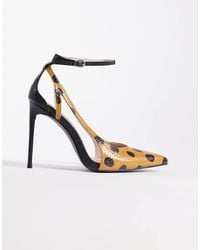 Public Desire - Allegedly Pointed Toe Court Heeled Shoes - Lyst